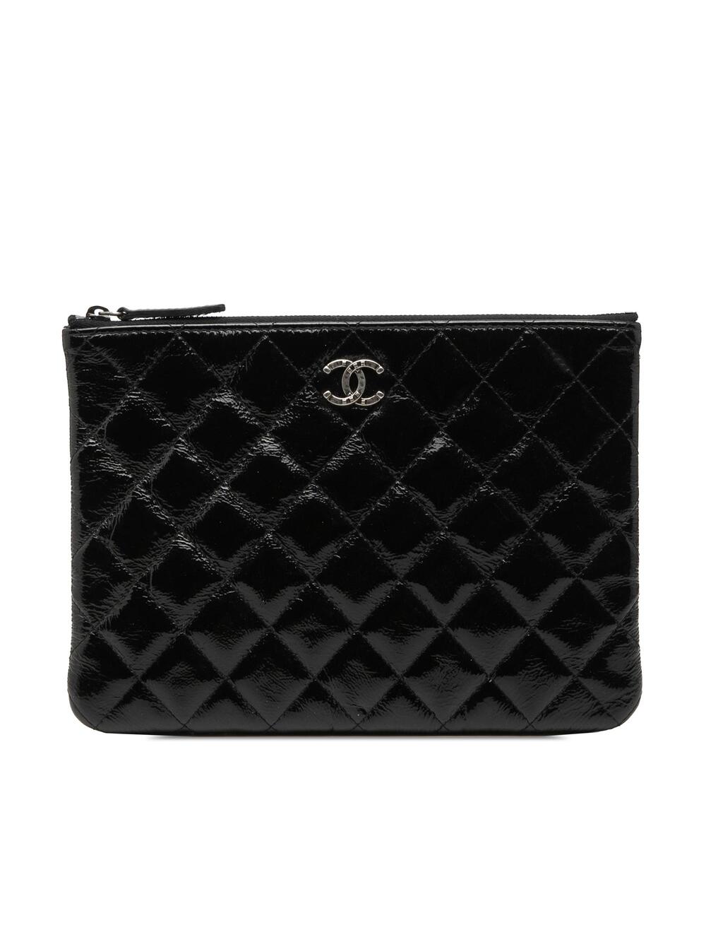 Chanel O Case Clutch Quilted Lambskin #327029C95B